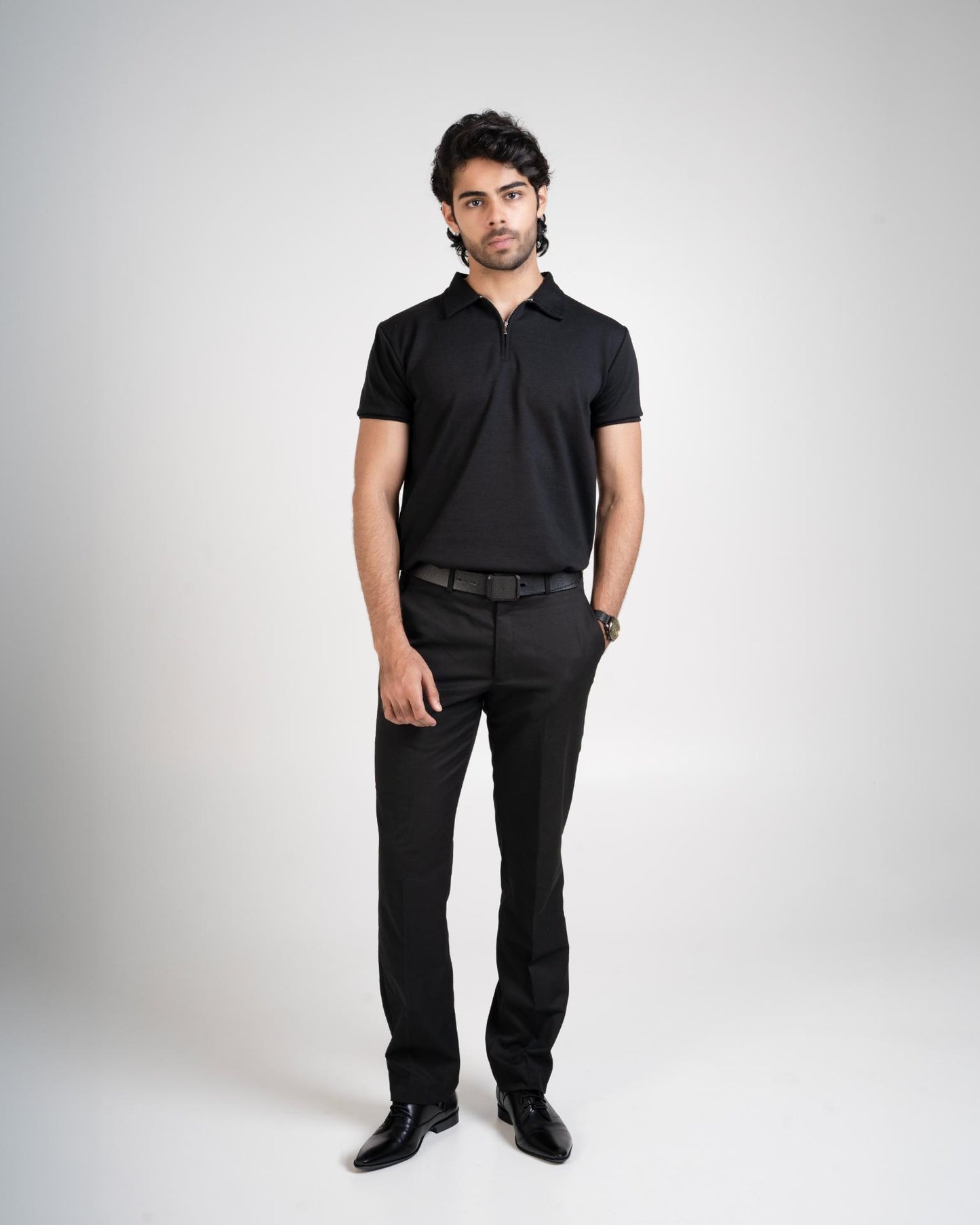 THE CLASSIC BLACK POLO