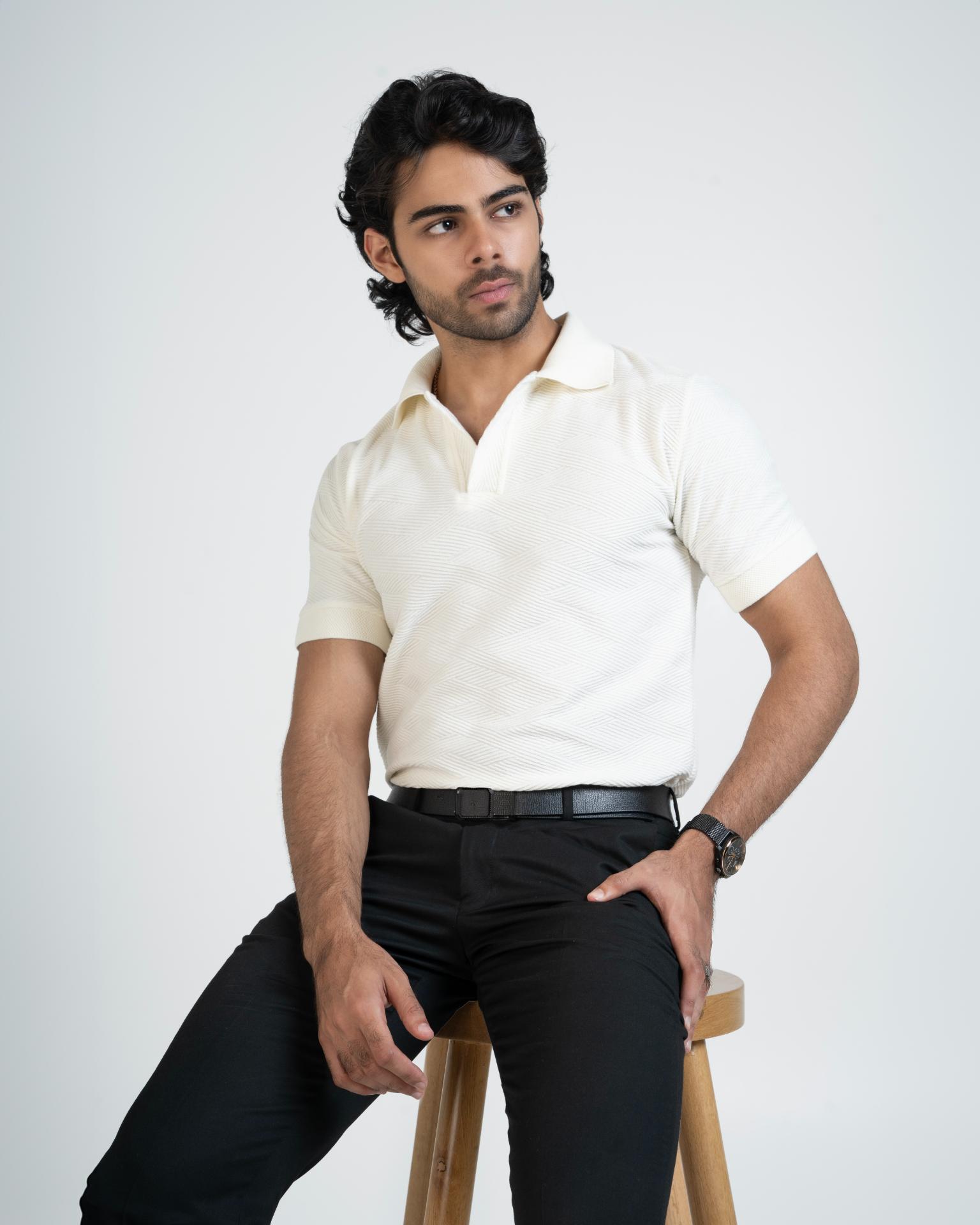 THE CLASSIC CREAM POLO